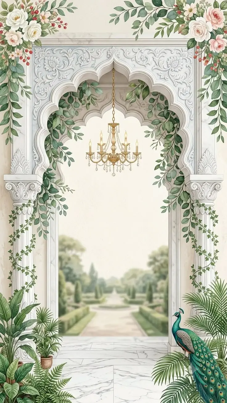 Royal Garden Arch Wedding Cover